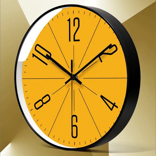 horloge murale silencieuse moderne pour décoration intérieure facile à lire - vue 3 sur 8