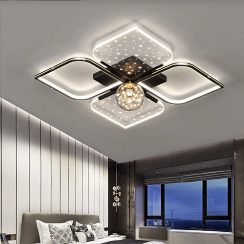 plafonnier led luxueux pour un éclairage moderne intérieur - vue 2 sur 10