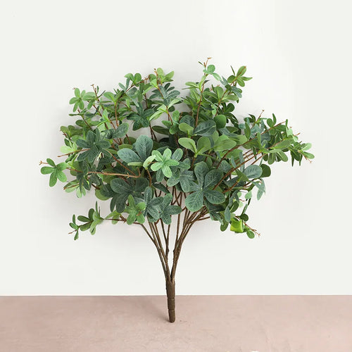 plante verte artificielle suspendue cloche bouquet décoratif pour fête - vue 4 sur 8