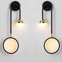 applique murale led rotative moderne nordique de luxe décorative