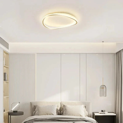 plafonnier triangle nordique moderne éclairage décoratif pour intérieur - vue 4 sur 12