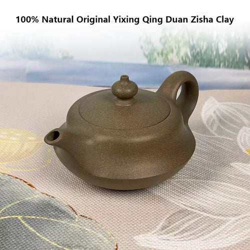 Théière yixing zisha artisanale style rétro cérémonie thé - vue 5 sur 6
