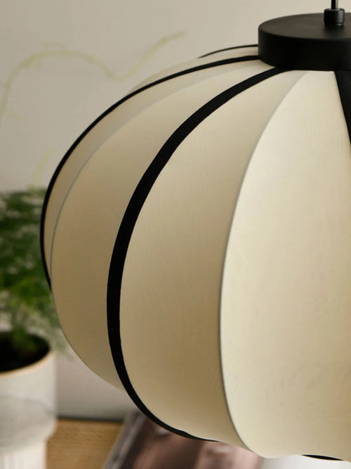 piet lanternes simples design tissu abat-jour décoration lumière - vue 7 sur 11