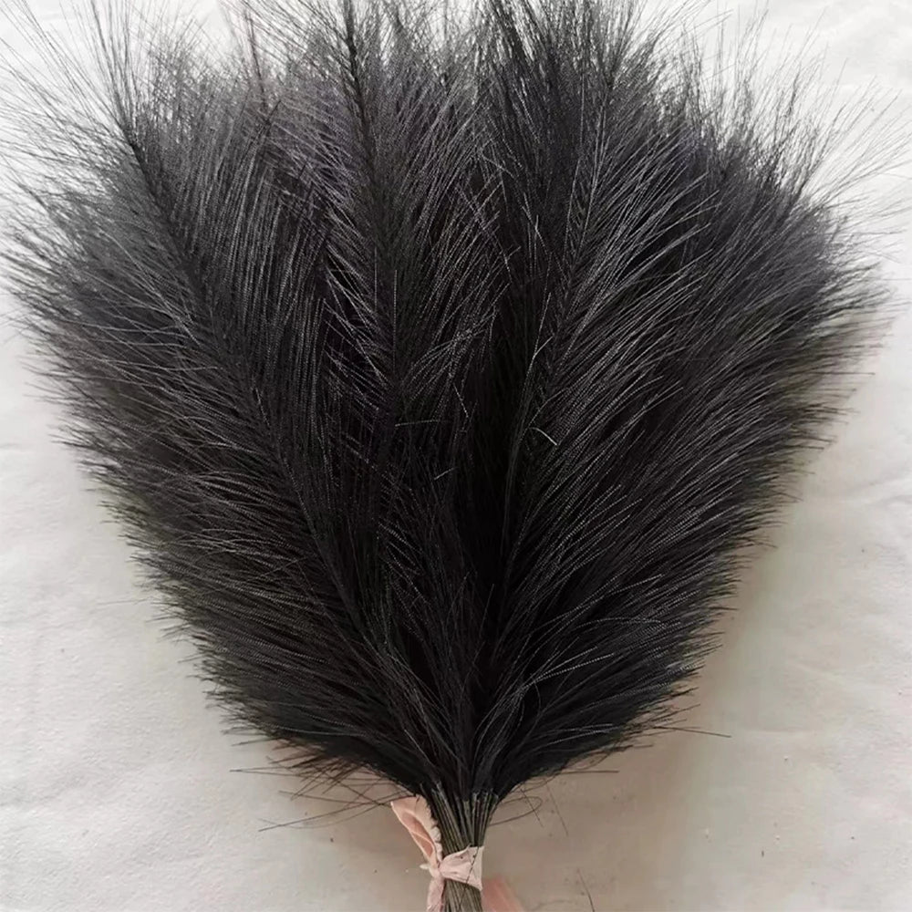 lot de pampas artificielles pour décoration mariage fête - vue 7 sur 18