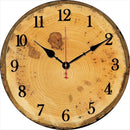 horloge murale rétro silencieuse pour décoration intérieure moderne