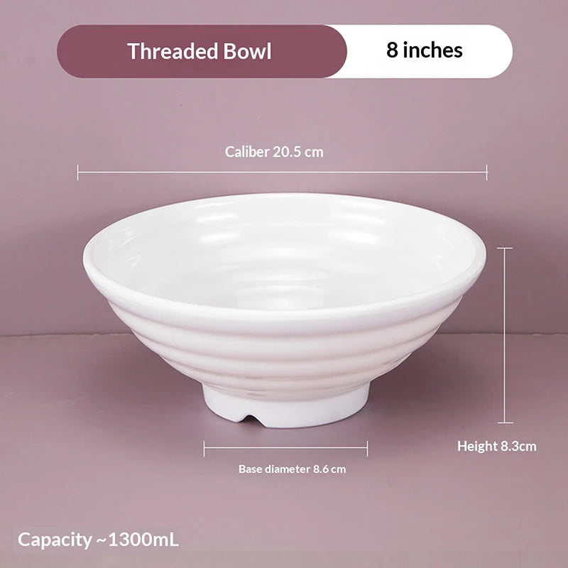 bol ramen melamine epais resistant style japonais cuisine - vue 8 sur 12