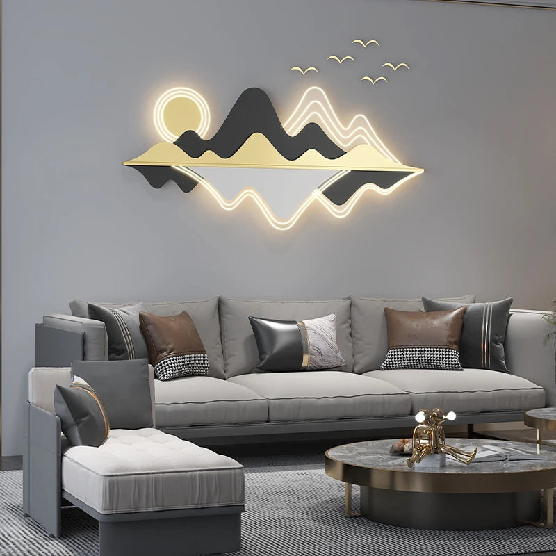 applique murale moderne décorative pour intérieur créatif et élégant - vue 6 sur 10