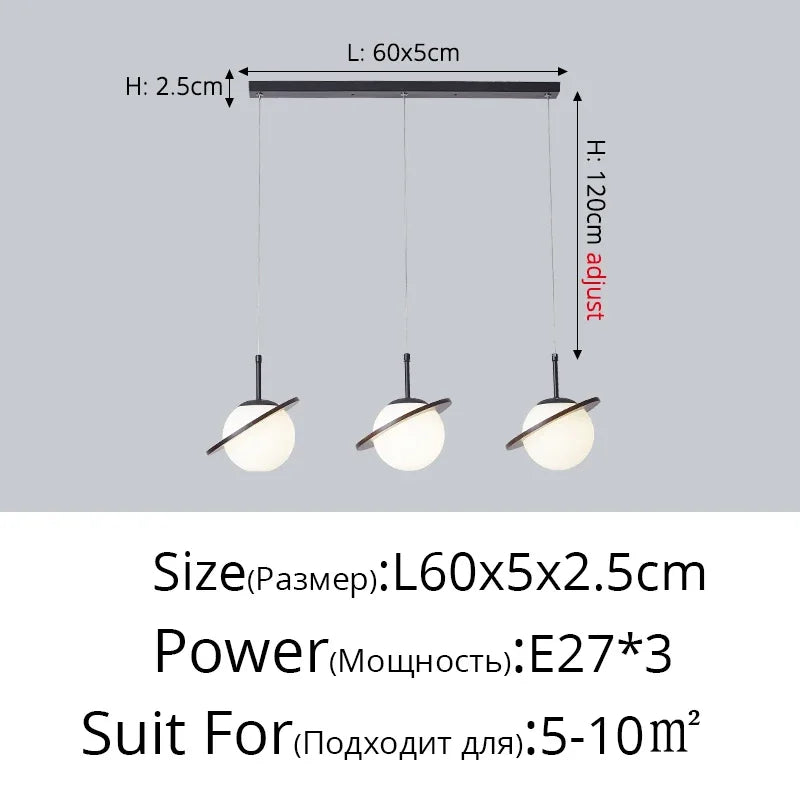 lampe à poser créative en bois et boule blanche décorative pour intérieur - vue 12 sur 12