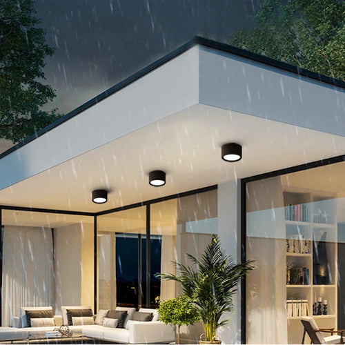 plafonnier étanche led haute luminosité pour extérieur - vue 5 sur 14
