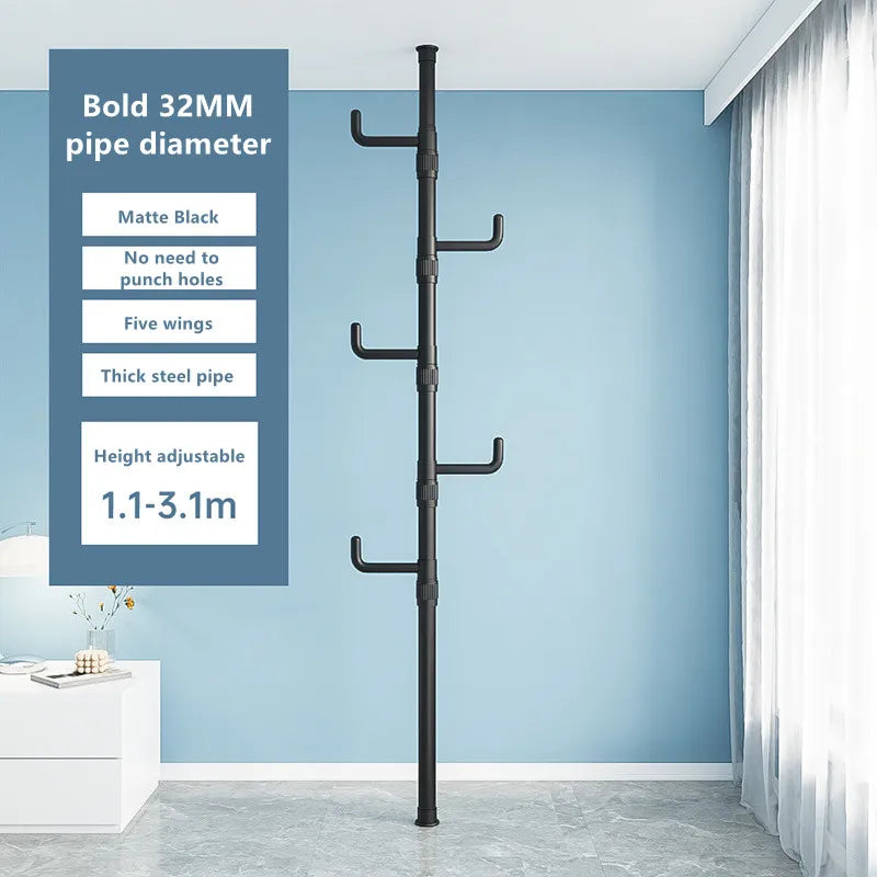 support de rangement vertical pour vêtements à la maison - vue 12 sur 12