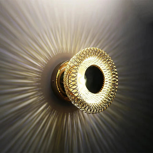 applique murale en fer design corne italienne pour décoration intérieure à led - vue 2 sur 11