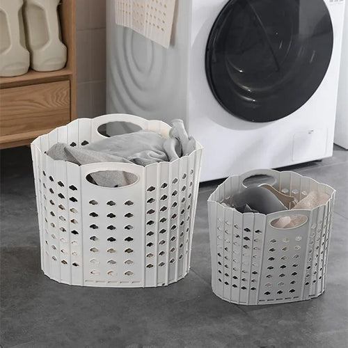 panier pliable pour rangement vêtements et jouets - vue 3 sur 8