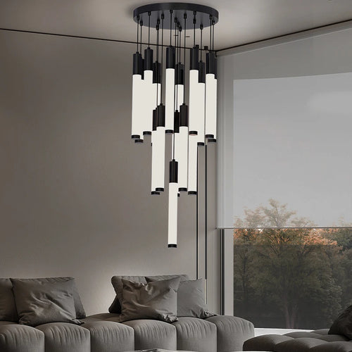plafonnier moderne avec éclairage led pour intérieur élégant - vue 3 sur 16