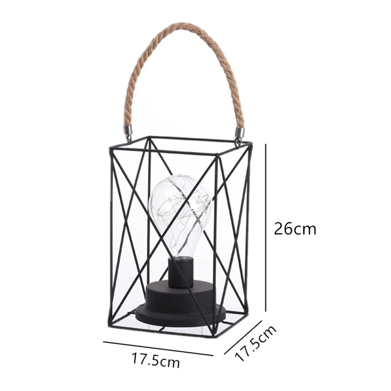 rétro-fer-forgé-lampe-table-bureau-lecture-veilleuse - vue 9 sur 9