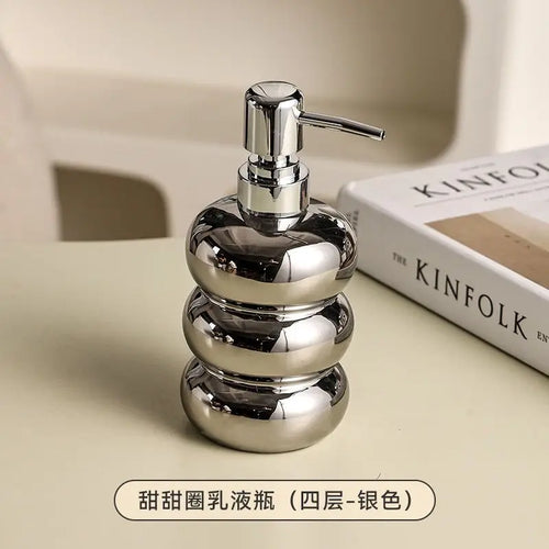 bouteille céramique pour désinfectant et distributeur de savon - vue 10 sur 12