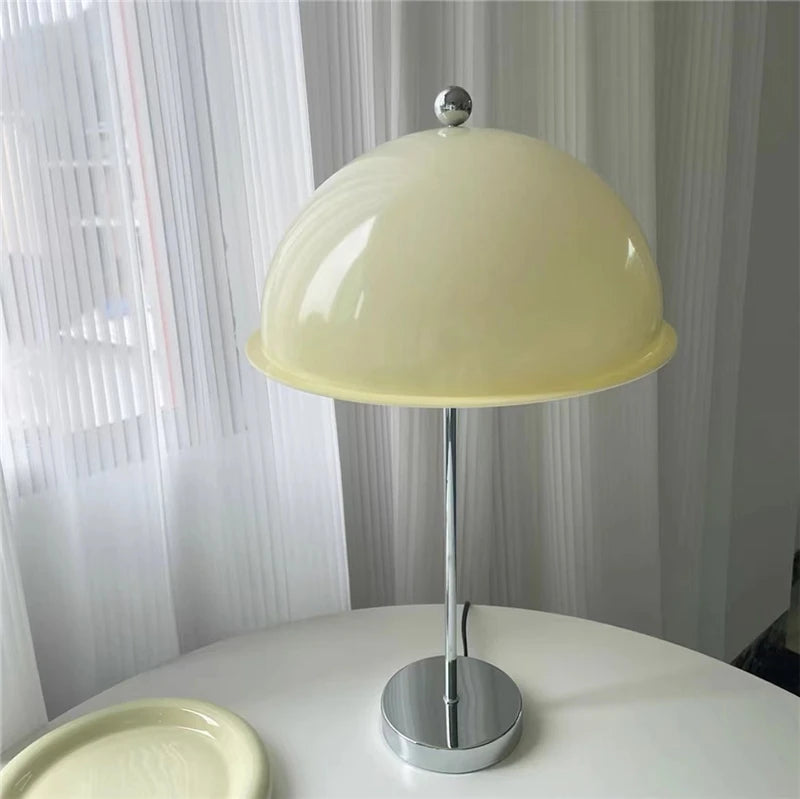 lampadaire led rétro en acrylique avec abat-jour coloré nordique - vue 22 sur 22