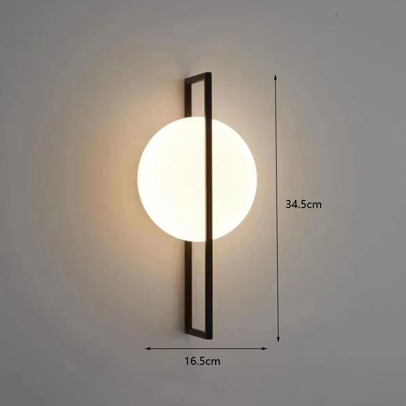 applique murale led moderne design pour lecture et protection des yeux - vue 10 sur 14