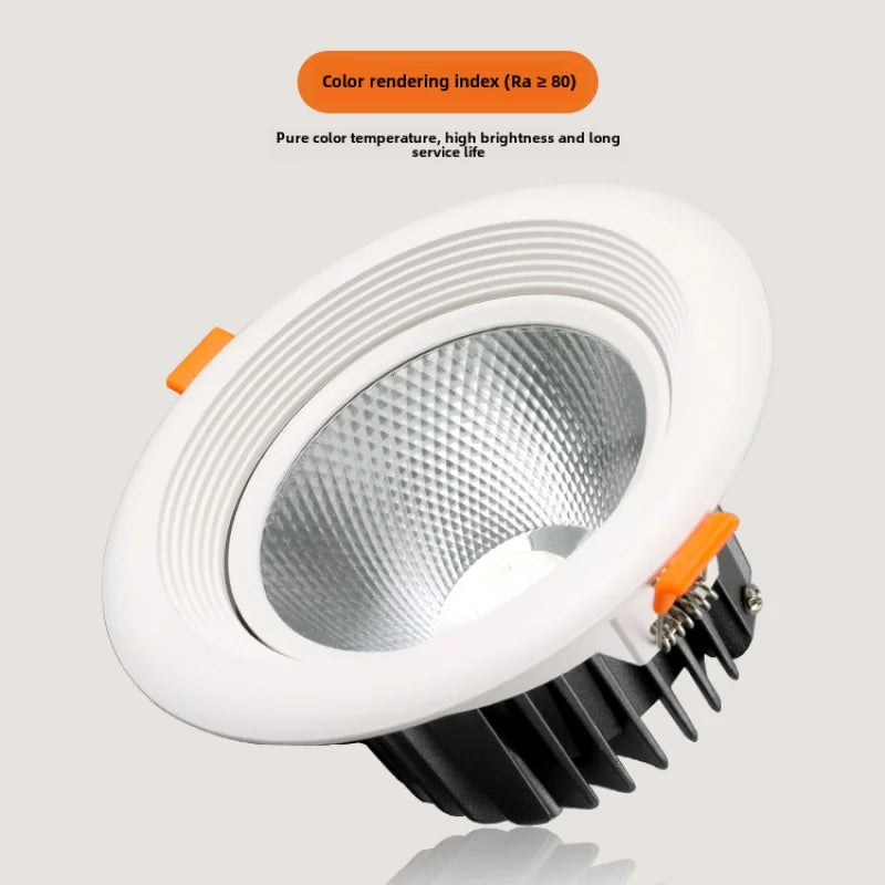 spot led encastré pour éclairage intérieur moderne et élégant - vue 3 sur 6