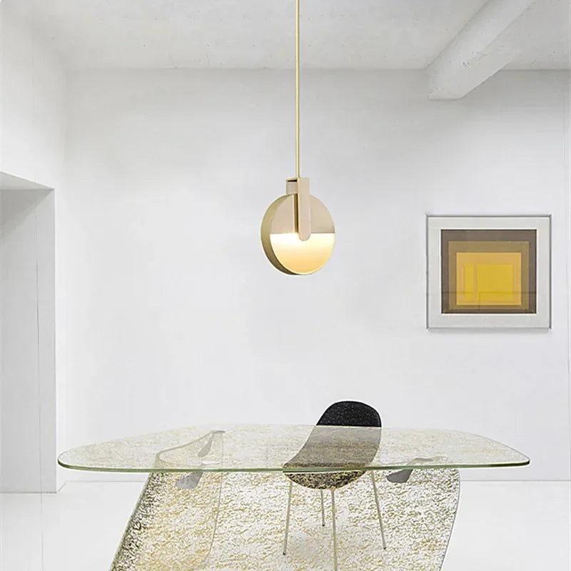 lustre créatif rotatif design italien nordique zen - vue 4 sur 7