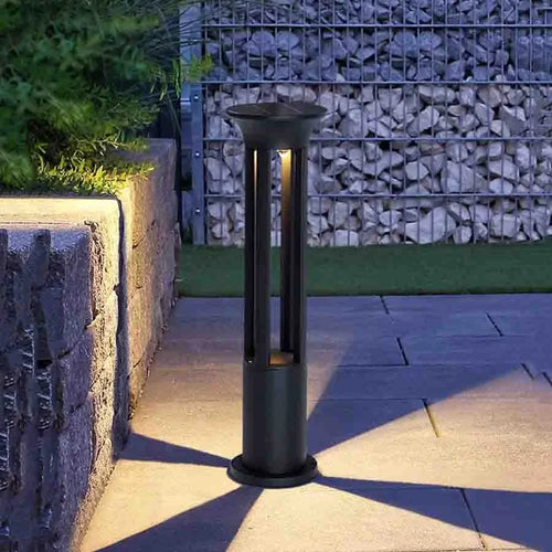 lampe solaire d'extérieur en aluminium pour éclairage de jardin - vue 4 sur 24