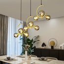 lampe boule en verre nordique décorative et créative