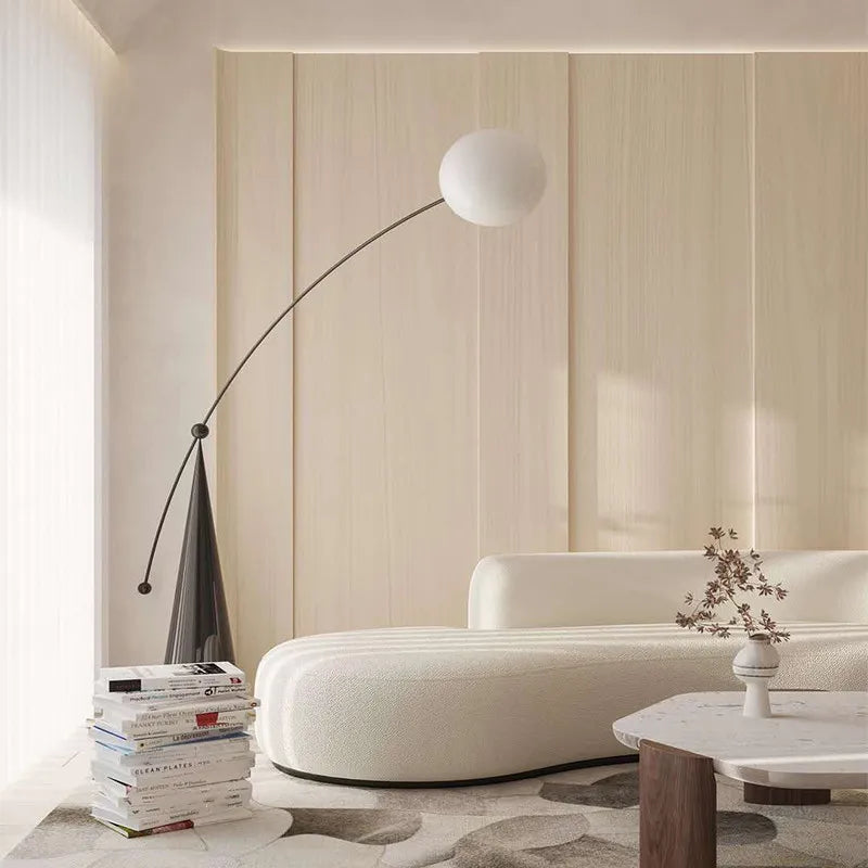 lampadaire moderne nordique art déco led réglable çà distance - vue 2 sur 8