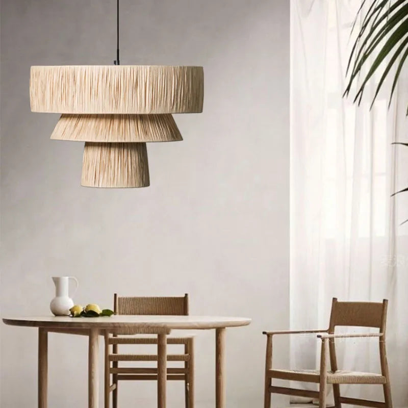 Nordique Lafite verre suspension créative à la main Art Design lampes pour salon chambre étude Table à manger décor lustre - vue 3 sur 10