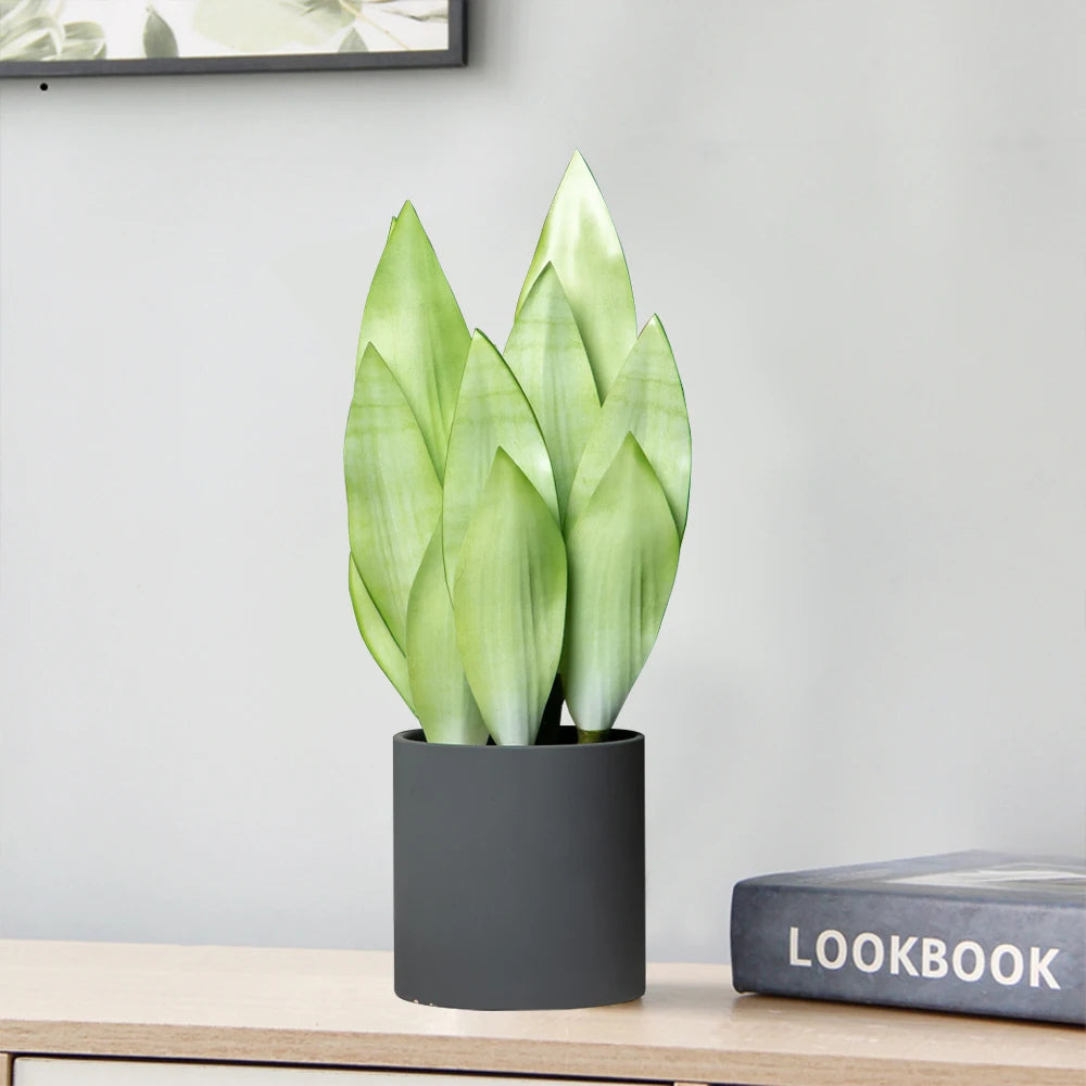 plantes succulentes artificielles décoratives pour intérieur et extérieur - vue 1 sur 7