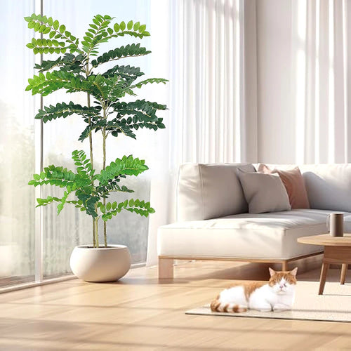 arbre à argent artificiel pour décoration et porte-bonheur - vue 3 sur 11