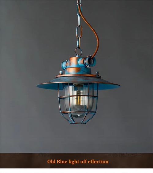 lustre rétro industriel créatif pour restaurant bar café - vue 11 sur 10