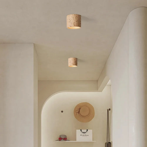 plafonnier wabi-sabi style rétro en résine pour intérieur décoratif - vue 10 sur 10