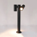 lampe de jardin double tête rotative éclairage créatif extérieur