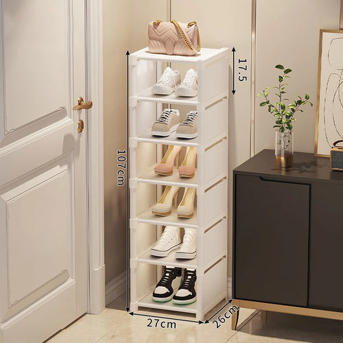 organisateur de chaussures empilable et réglable gain de place - vue 9 sur 15