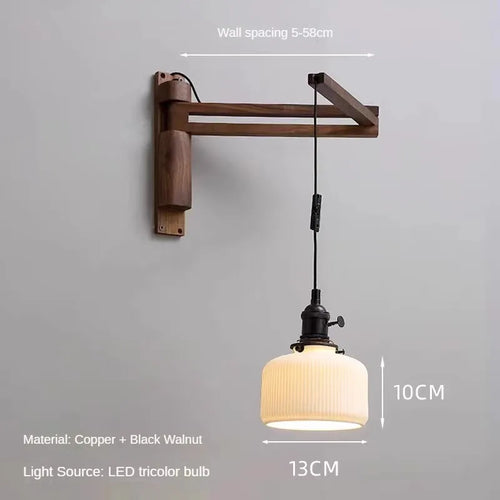 applique murale extensible en cuivre design élégant pour divers espaces - vue 11 sur 23
