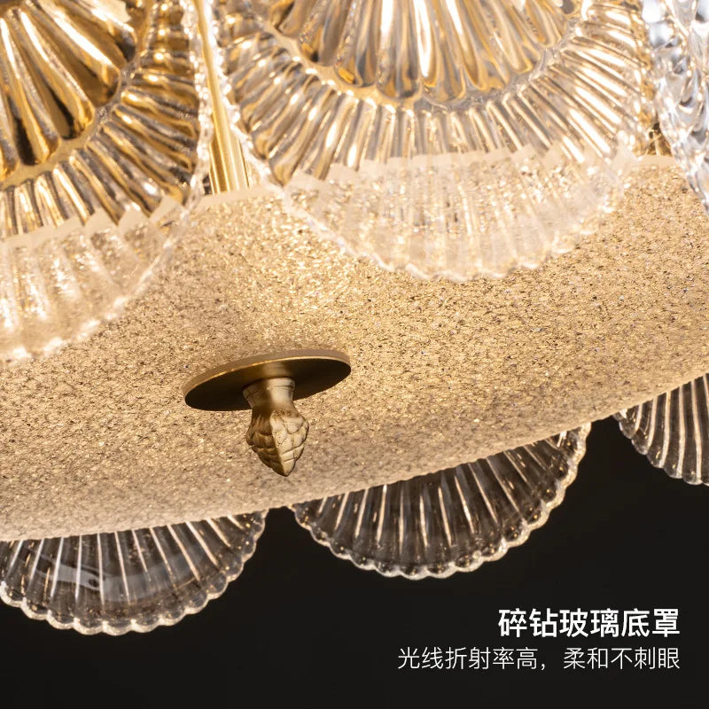 lustre en cristal élégant pour décoration intérieure raffinée - vue 5 sur 10
