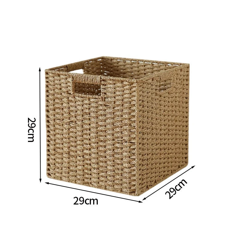 panier de pique-nique en osier pour rangement divers - vue 19 sur 21