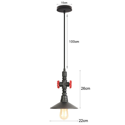 suspension rétro industrielle pour un éclairage vintage élégant - vue 20 sur 25
