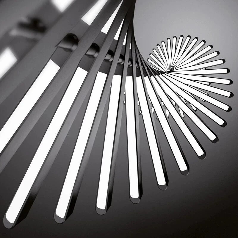 suspension nordique à leds pour décoration moderne intérieure - vue 5 sur 29