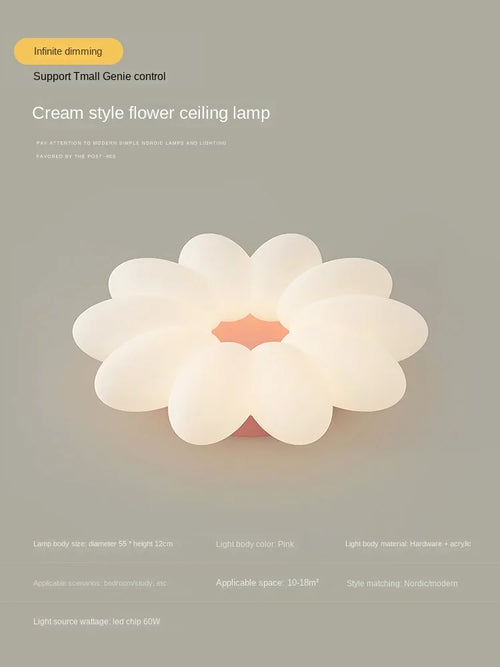 lustre créatif à pétales pour une ambiance chaleureuse et apaisante - vue 21 sur 24