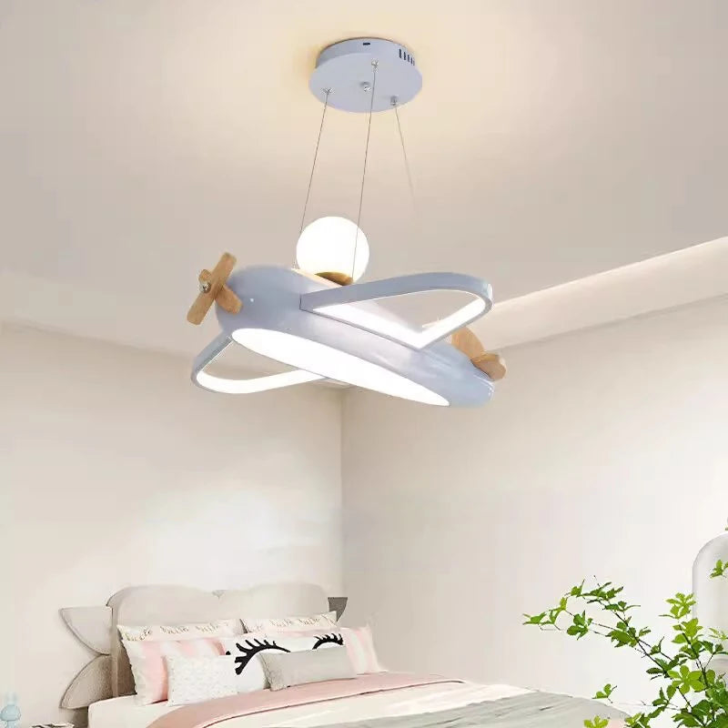 lustre moderne pour chambre d'enfant style romantique et élégant - vue 3 sur 8