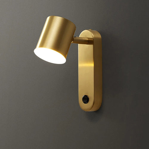 applique murale nordique en laiton lampe moderne à led pour intérieur - vue 3 sur 13