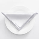 Serviette de table satin lot de 10 réception
