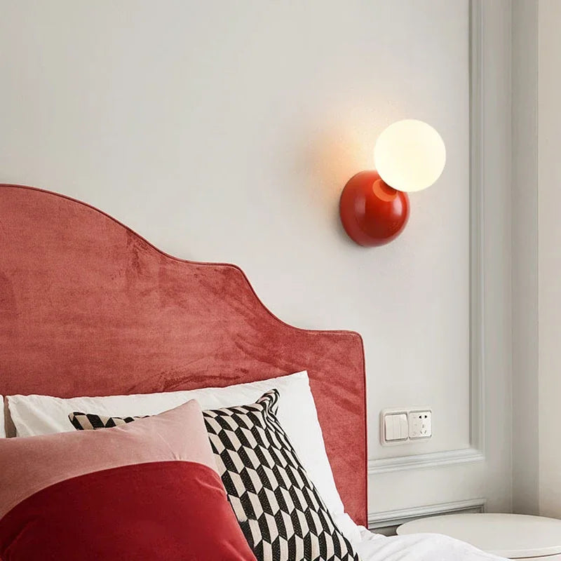 LED Applique Moderne Crème Cucurbit Flare Lumière Pour Chambre Chevet Salon Couloir Escalier Allée Balcon Décorations pour La Maison - vue 4 sur 9