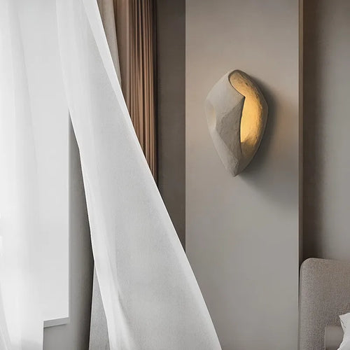 applique murale nordique wabi sabi en ciment design créatif pour décoration - vue 4 sur 14