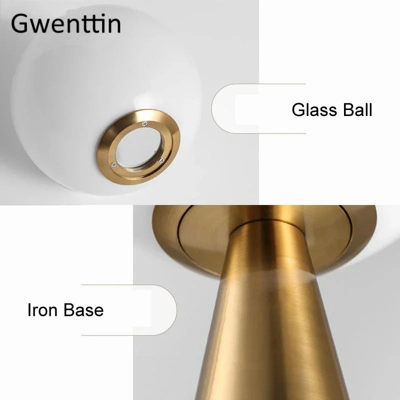 lampes de table en verre pour une décoration moderne et tendance - vue 5 sur 7