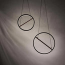 suspension rétro en fer avec bande led pour éclairage intérieur