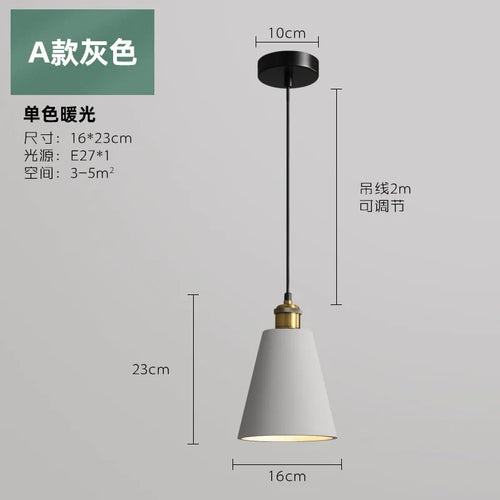 Suspension LED de Style industriel - vue 20 sur 22