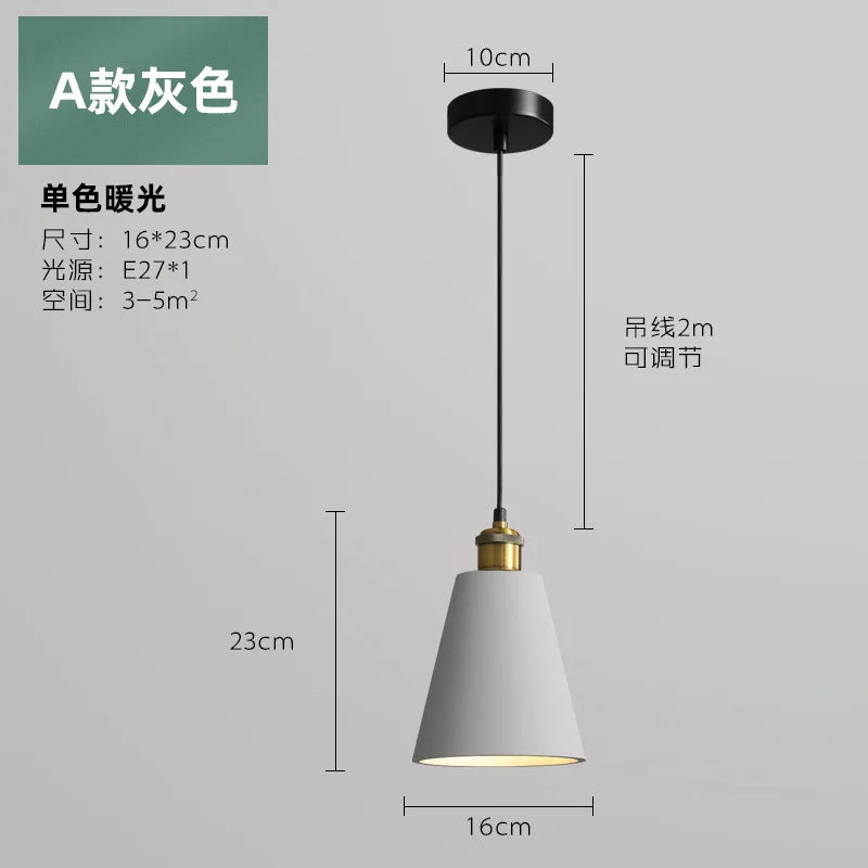Suspension LED de Style industriel - vue 19 sur 22