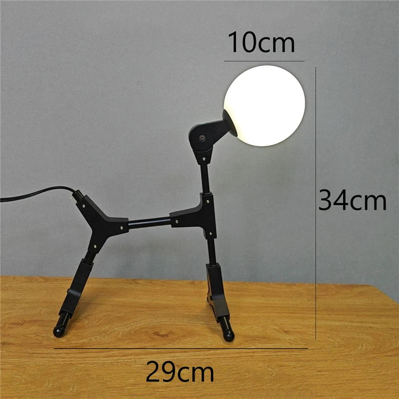 lampadaire moderne en fer design créatif pour décoration nordique