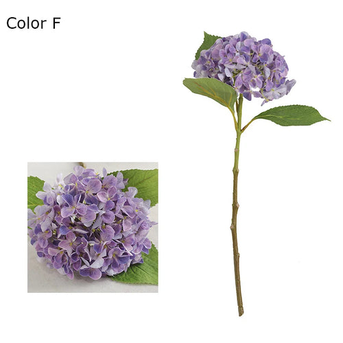 fleur d'hortensia artificielle pour décoration de mariage et fête - vue 12 sur 13